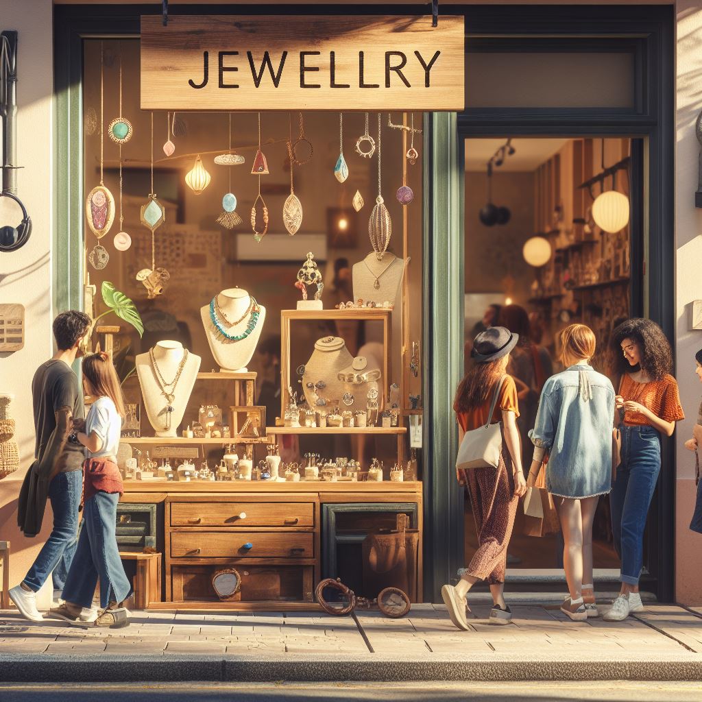 thriving small handmade jewelry store